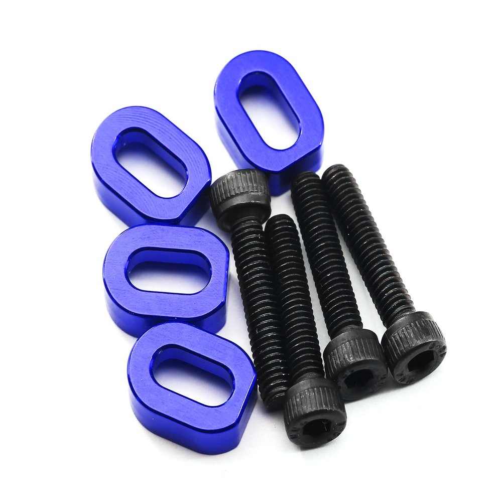 Blue 4Pcs Fixing Motor Base Reinforcement for TRAXXAS 1/5 X-Maxx 6S/8S b
