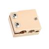 Brass Volcano Heater Block Hotend Head for E3D Hotend V6 Extruder PT100 Accessory b view 3