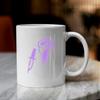 (2 Pcs Lavender Purple 3.8'' x 4.9'') - No Background - Waterproof of Scream Ghost Face Sticker Decal for Laptops, Water Bottles, Cars, Trucks, Wall Ideal Gift - 925VER1K15021LA view 2