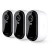 Arlo Essential 2K Security Cam (2nd Gen) Wireless, Indoor/Outdoor, 3-Cam Set, Color Night Vision, 2-Way Audio, Motion Alerts, Spotlight White (Renewed) view 1