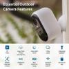 Arlo Essential 2K Security Cam (2nd Gen) Wireless, Indoor/Outdoor, 3-Cam Set, Color Night Vision, 2-Way Audio, Motion Alerts, Spotlight White (Renewed) view 2