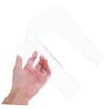 STOBOK Doorbell Cover Hood: Access Control Cover Protector doorbell Shell Control Keypad Shield Transparent view 4