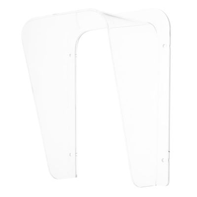 HOMSFOU Door Bell Chime Cover: Clear Weatherproof Time Machine Rain Cover for Door Keypad Control System