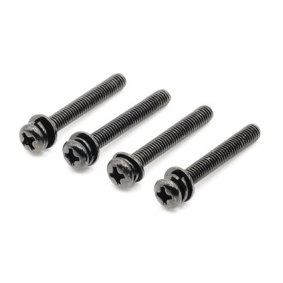 ReplacementScrews Stand Screws Compatible with LG OLED65B5YUA - 65 Inch B5 Series TV - Complete Feet/Legs Screw Set (Pack of 4)