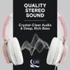 ARTIX CL750 Wired Headphones with Mic & Volume Control  Noise Isolating On-Ear Headphones for Computer and Laptop Wired, Plug in Corded Headphone with Wire (Foldable, Aux Jack 3.5mm) view 2
