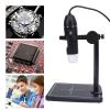 Denash Digital Microscope, 1600x Magnification Handheld Microscope with 8 LED Lights and Stand for USB Computer, Phone view 4