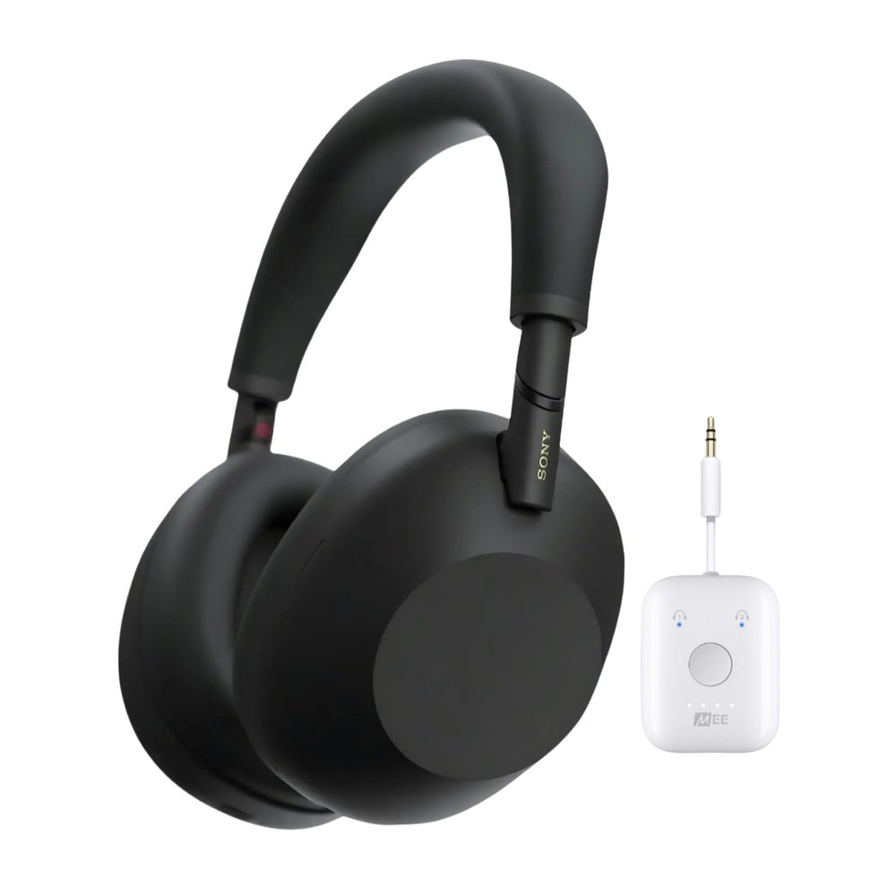 Sony - WH-1000XM6 Noise-CANCELING Headphones Audio Transmitter - Black