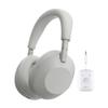 Sony - WH-1000XM6 Wireless Noise-CANCELING Headphones Bundle - Silver view 1