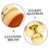 OSALADI Vinyl Record Cleaning Brush: Handheld Portable Cleaning Brush Vinyl Record Cleaner with Handle Soft Bristles for Album Screens and Furniture view 3