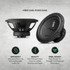 AudioControl EPICX Series Car Audio 12" Subwoofer Speaker, Dual Voice Coil (DVC), StreetBass, 500 Watt RMS/750 Watt Max, Dual 2 Ohm, Pro Audio Loud view 2