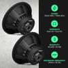 AudioControl EPICX Series Car Audio 12" Subwoofer Speaker, Dual Voice Coil (DVC), StreetBass, 500 Watt RMS/750 Watt Max, Dual 2 Ohm, Pro Audio Loud view 4