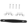 Abaodam Cowhide Speaker Handle Strap Comfortable Amplifier Handle for Speakers Musical Instrument Boxes Easy Installation Thick Design Versatile Use Flat Style view 1