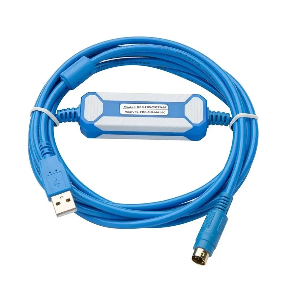 ATUUKOPC USB-FBS-232P0-9F Suitable FBS FB1Z B1 Series PLC Gold-Plated Interface Programming Cable USB Version to RS232 Adapter
