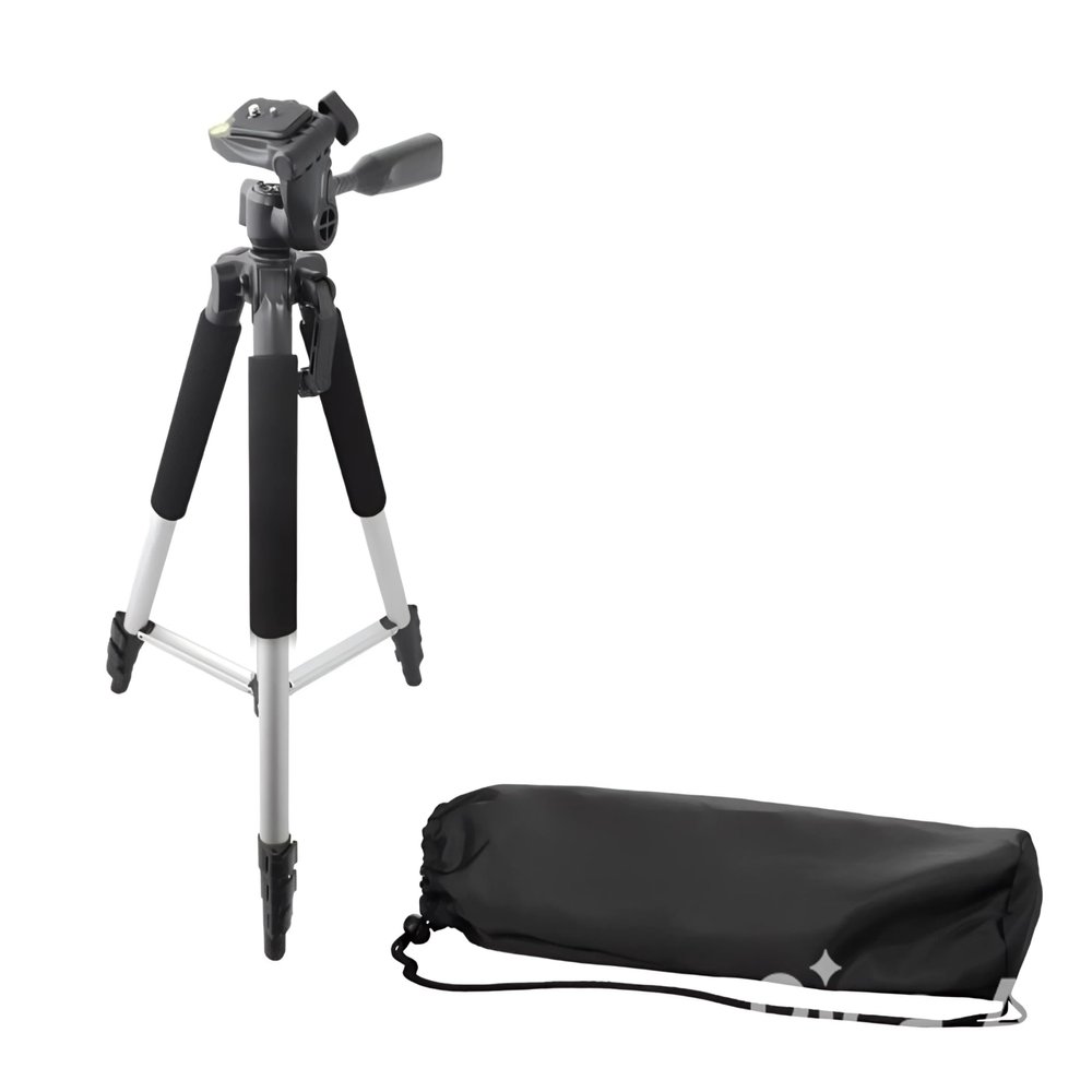 Acuvar Inch Elite Series Professional Heavy Duty Tripod Tall Adjustable DSLR Camera & Camcorder Tripod Stand Stable Aluminum (57" Inch)