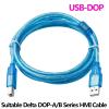 ATUUKOPC USB-DOP Suitable for DOP Series HMI Touch Screen Programming Cable DOP-107BV 103BQ A/B Panel to Computer Download Line(Blue Type,3Meter) view 3