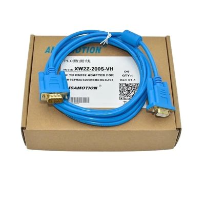 ATUUKOPC USB-XW2Z-200S-VH Suitable for CQM1H CPM2C Series PLC Programming Cable Programming Cable(Serial Port)