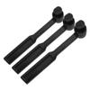 STOBOK 3pcs Turntable Stylus Cleaning Brush Anti-Static Vinyl Record Stylus Cleaner Brush for Record Needles Black view 1