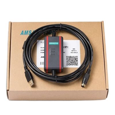 ATUUKOPC FTDI Chip USB-FBS-232P0-9F+ Download Suitable for FBS Series PLC Programming Cable Data Gold-Plated Interface High Speed(FTDI-Isolation Type)