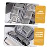 LABRIMP Large Gray Electronics Organizer Bag for Travel Polyester Storage Pouch for USB Cables Earphones and Accessories Multipurpose Tech Case for Business and Leisure view 4