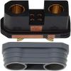 1 Pair QS10-S(Male and Female) High Current an/ti Sparking Ba/tte/ry Connectors for RC Boat Car Plant Protection Drone Plug;QS10-S view 2