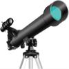 50mmAstronomy Telescope,Portable Lightweight Refractor Telescope - Coated High-Definition Eyepiece - Ideal Telescope for Beginners view 1