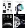 Refractor Telescope,Telescope for Kids&Beginners, 70mm Aperture 400mm Astronomical Telescope, PortableTelescope for Adult with Bac view 3
