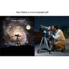 Refractor Telescope,Telescope for Kids&Beginners, 70mm Aperture 400mm Astronomical Telescope, PortableTelescope for Adult with Bac view 4