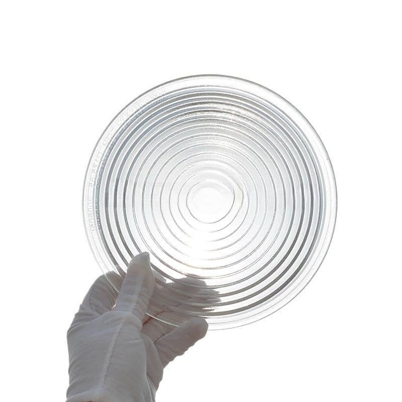 1PC Borosilicate Glass Fresnel Lens 80mm-300mm for Stage Lighting and Magnification(Diameter120mm)