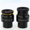 Lab Microscope Accessories 1PCS WF10X Stereo Microscope Eyepiece 10X High Eye Point Eyepiece Large Mounting Size 30MM(WF10X-24mm) view 2