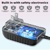 10V 1.8A 1.5A 1A Charger 10.0V 1.0A AC Adapter 18W Switching Power Supply DC 10V 1800mA 1500mA 1000mA 500mA Adaptor Regulated Transformer Cord with 10 Interchangeable DC Plugs view 3