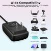 10V 1.8A 1.5A 1A Charger 10.0V 1.0A AC Adapter 18W Switching Power Supply DC 10V 1800mA 1500mA 1000mA 500mA Adaptor Regulated Transformer Cord with 10 Interchangeable DC Plugs view 4