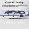 12-in-1 USB C Docking Station, 4K@60Hz Triple Display HDMI/VGA, 4X USB Ports, Gigabit Ethernet, 100W PD, SD/TF Card Reader, for Laptop/Desktop view 4