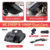 Dash Cam for Mercedes Benz E Class W212 W213 C Class W205 S205 GLC X253, 4K Video Recorder Car DVR Dash Cam Camera view 2