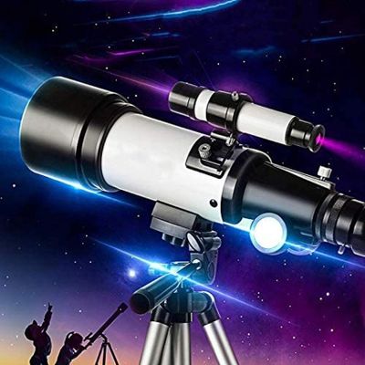 Kids Telescope, Telescopes for Astronomy Beginners,50-100mm Caliber Mount Astronomical Refracting Telescope for Kids,Travel Telesc