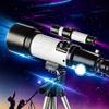 Kids Telescope, Telescopes for Astronomy Beginners,50-100mm Caliber Mount Astronomical Refracting Telescope for Kids,Travel Telesc view 1