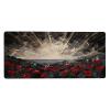 Mouse Pad Poppy Gaming Mouse Pad 31.5 in x 11.8 in, Computer Desk Mat Red Keyboard Mat with Stitched Edges Waterproof Anti-Slip Rubber Base Smooth Surface for Home Office Accessories, Gifts 5-1 view 3