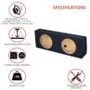15" Dual Sealed sub Box, fits 96-24 Expedition (w/3rd Row seat) spekaer Box car Audio subwoofer Enclosure view 2