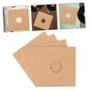 COLLBATH 4Pcs Record Sleeves Protective Paper Sleeves with Air Circulation for Storage Transport Stylish Design for Music Lovers Thick Material view 4
