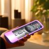 2PACK Case Cover for VIZIO XRT260 Smart TV Remote Control Silicone Skin Sleeve with Lanyard Glow in The Dark Purple Blue view 3