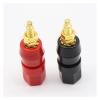 POWTAXBJGD 1pair(Black+red) Terminals Red Black Connector Amplifier Terminal Binding view 3