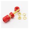 POWTAXBJGD 1pair(Black+red) Terminals Red Black Connector Amplifier Terminal Binding view 4