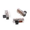 10Pcs SS24E01-G5 Slide Switches Vertical 0.5A 10 Pin 4 Position Toggle view 3