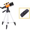 70mm Aperture Astronomical Refractor Telescope, Good Gift for Observe The Moon and Landscape PortableTelescope Scope with Backpack view 2