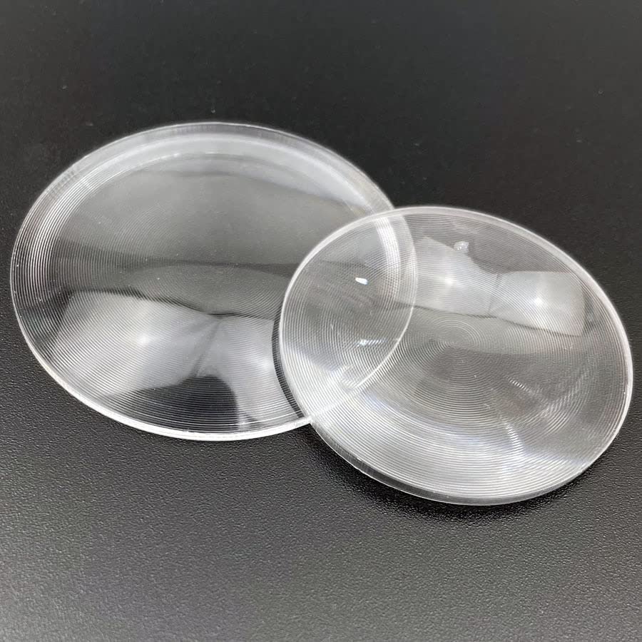 120mm Round Fresnel Lens for LED Spotlight, Projector, VR Glasses - 2mm Thick PMMA Optical Lens for Experiments and DIY Projects(60mm 60mm-01)