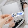 3Pcs Only HVAC Sticker Blue Collar OnlyHVAC Stickers Gift for Workers view 2