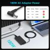 180W Laptop Charger Compatible with Asus Rog Zephyrus G14 GA401 G15 GA502 GA503 GM501 GU502,S GX531 GX701,Tuf F15 F17 A17 A15 FX505 FX506 FX706 FA706 FA506 Zenbook UX8402 6.0x3.7mm Power Cord view 4