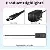 12V 1.5A 18W AC DC Switching Power Supply Adapter with 10 Interchangeable DC Plugs (Input 100-240V, Output 12 Volt 1.5 Amp) Wall Transformer Charger for DC12V CCTV Security Camera view 2