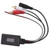Zohisin Upgrade Your Car Experience with This 50 Module and Handsfree Microphone Made of Abs Material Wearproof Antiaging Ideal for Radios with 2Rca Port view 2