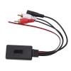 Zohisin Upgrade Your Car Experience with This 50 Module and Handsfree Microphone Made of Abs Material Wearproof Antiaging Ideal for Radios with 2Rca Port view 3