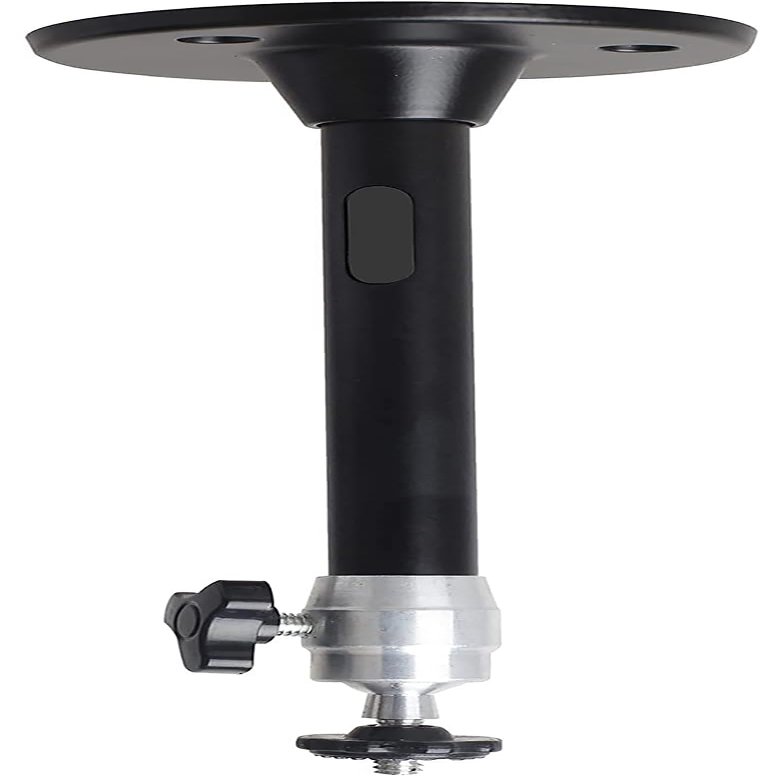 2-Be-Best Mini Projector Ceiling Mount 360 Adjustable Projector Wall Mount Length 7in / 18cm Projectors Mounts Black
